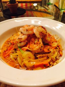 I have fallen in love with Red Curry.  We have made it with chicken, tofu and shrimp.  By far, the shrimp is my favorite.